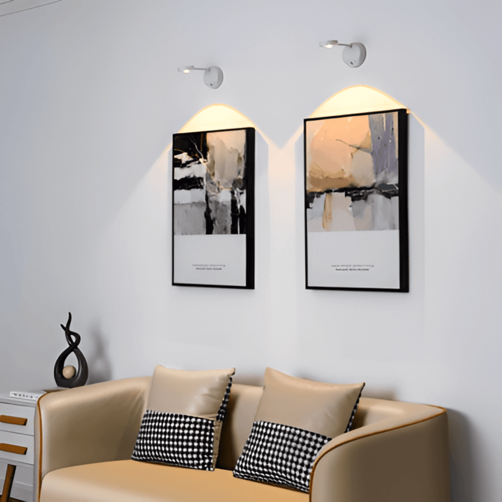 Waterproof Wireless LED Wall Lamp with Motion Sensor for Indoor and Outdoor