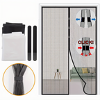 NetShield Mosquito Door Net with Magnetic Closure