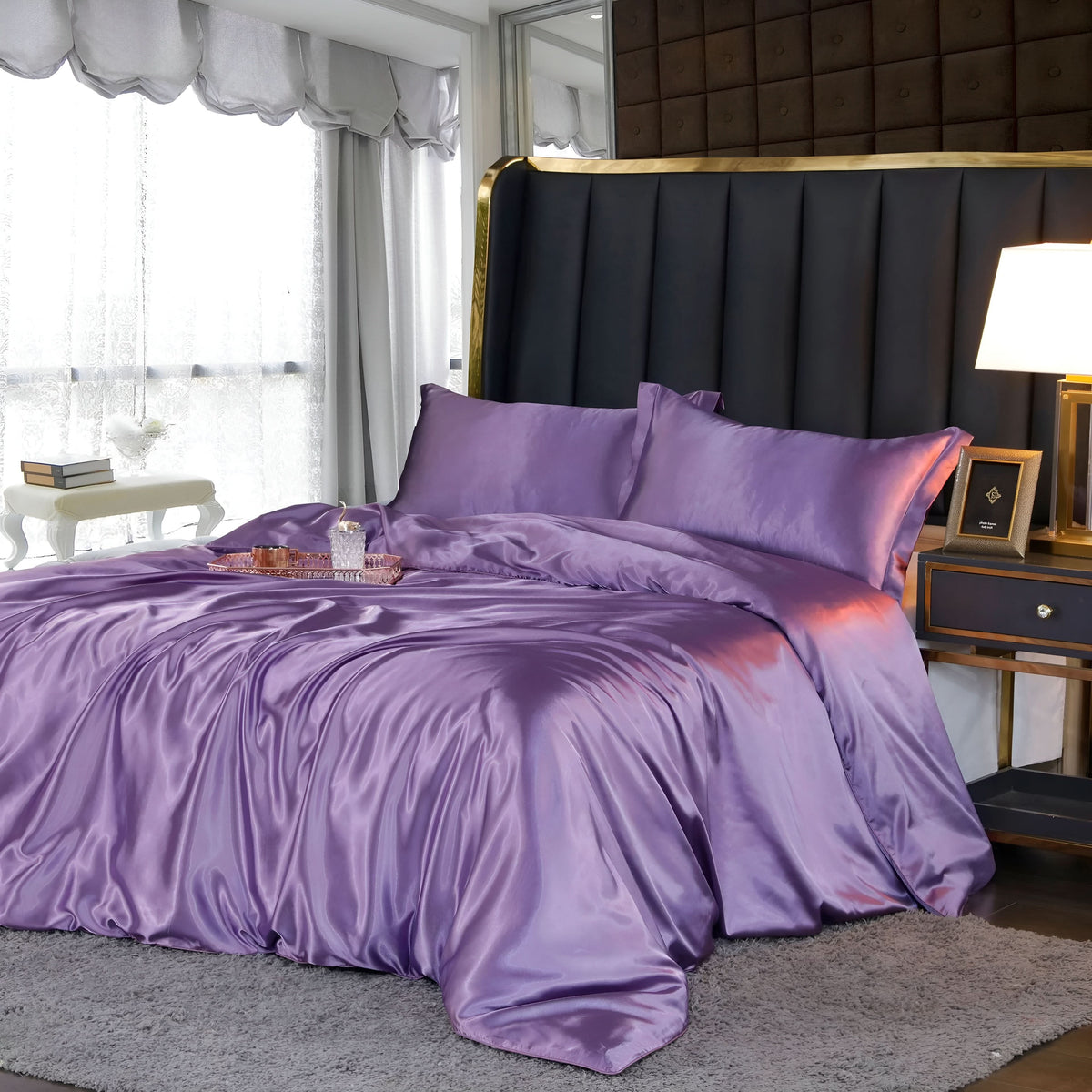 SERENISOFT - Premium Mulberry Silk Bedding Set