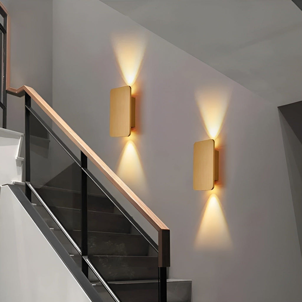 Light - Modern rectangular LED stairwell light