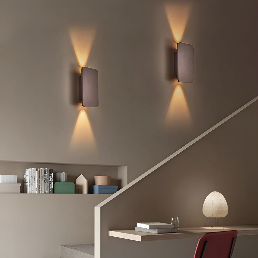 Light - Modern rectangular LED stairwell light