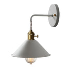 Retro Vintage Wall Lamp - Vintage-inspired Cone Metal Wall Lamp