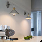 Retro Vintage Wall Lamp - Vintage-inspired Cone Metal Wall Lamp