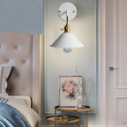 Retro Vintage Wall Lamp - Vintage-inspired Cone Metal Wall Lamp