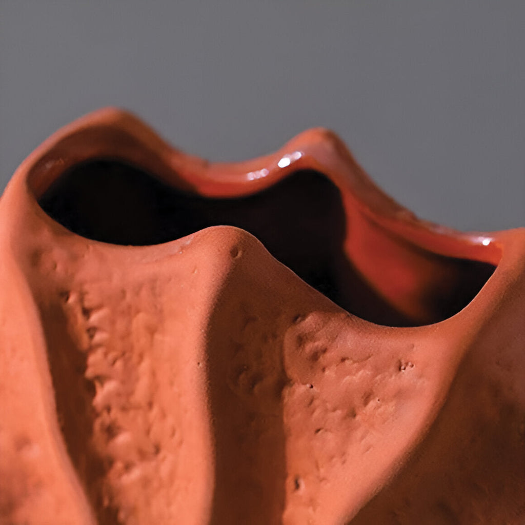 Folding Design Geometric Retro Vase