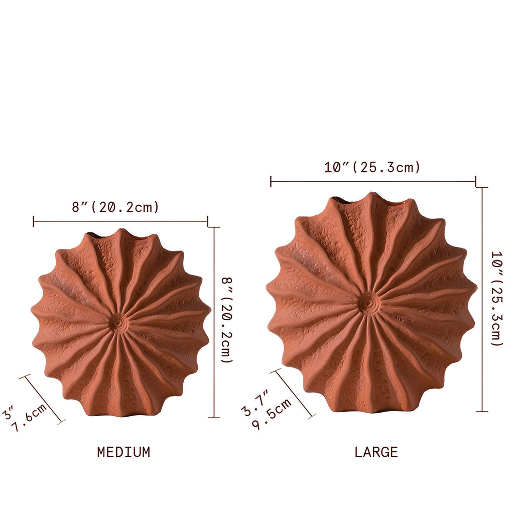 Folding Design Geometric Retro Vase
