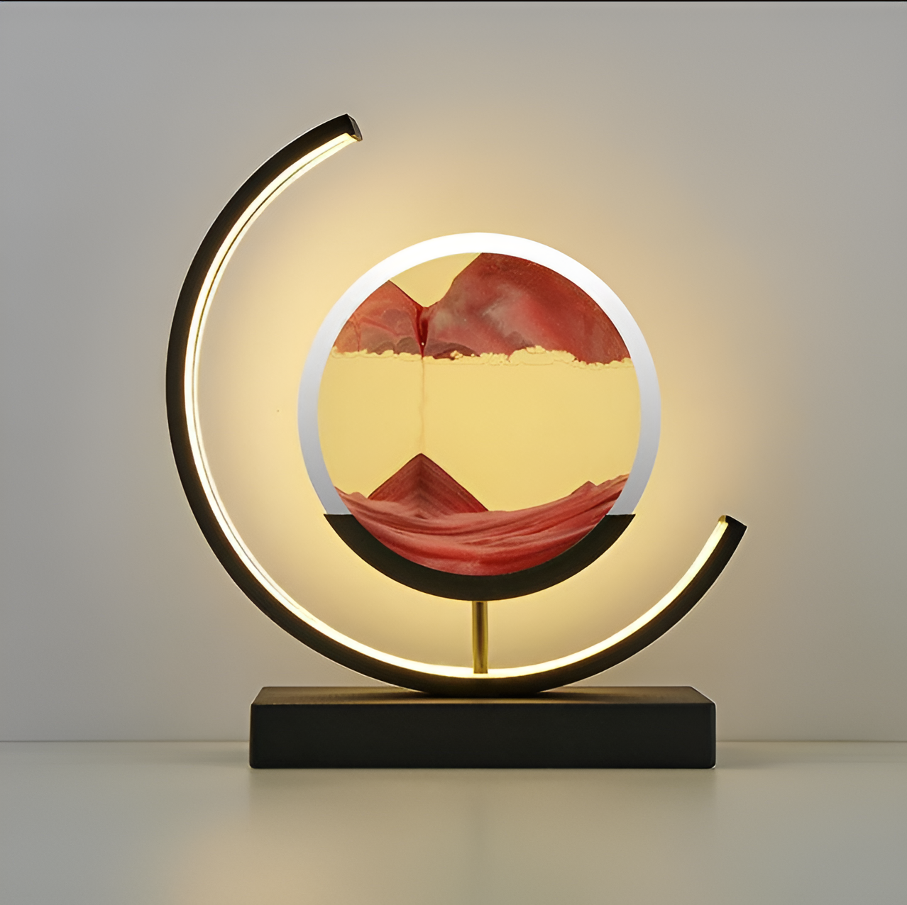 Sand Glow - Sand lamp with remote control & dimmable features