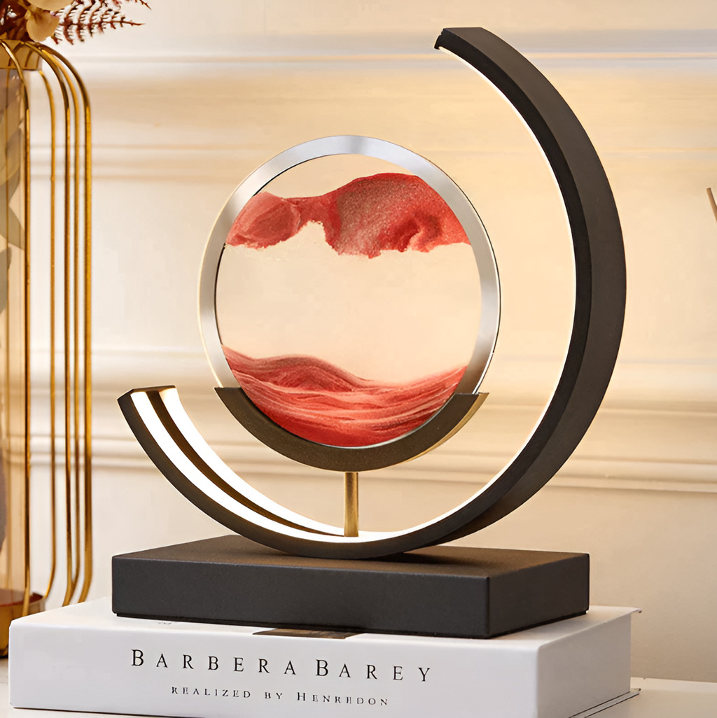 SandLamp | Dimmable LED Sand Lamp with Touch Control
