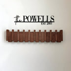 Wooden Coat Hook in Piano Key Design for the Hall