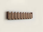 Wooden Coat Hook in Piano Key Design for the Hall