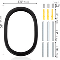 Black Full House Number - House Number Modern - House Number Sign