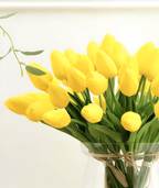 Set of 6 Realistic Artificial Tulip Bouquets for Home, Garden, and Party Decoration