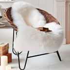ShearLuxe Faux Fur Rug – Soft Imitation Sheepskin for Home Decoration
