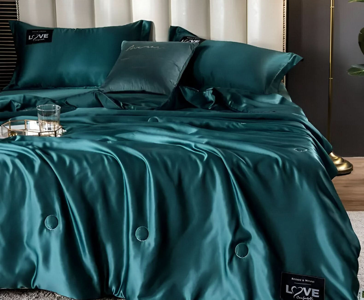 FLUFFINA - Premium Satin Silk Bedding