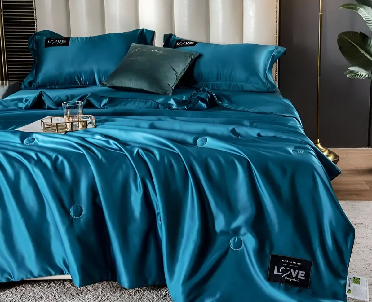 FLUFFINA - Premium Satin Silk Bedding