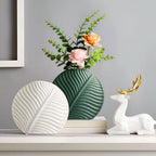 Handmade Scandinavian Ceramic Vase for Flowers and Home Decor