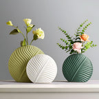 Handmade Scandinavian Ceramic Vase for Flowers and Home Decor