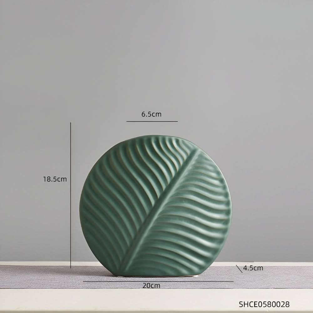 Handmade Scandinavian Ceramic Vase for Flowers and Home Decor