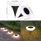 LED Solar Outdoor Lamp | Weatherproof, Easy Installation & Ideal for Garden and Patio Lighting