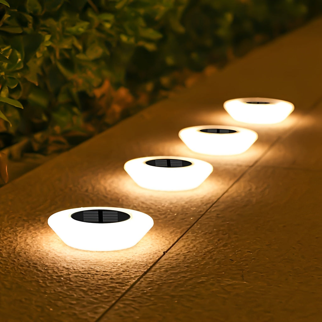 LED solar garden light for outdoor use