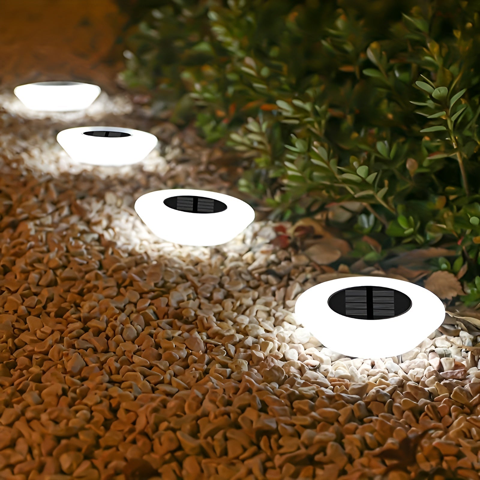 LED solar garden light for outdoor use