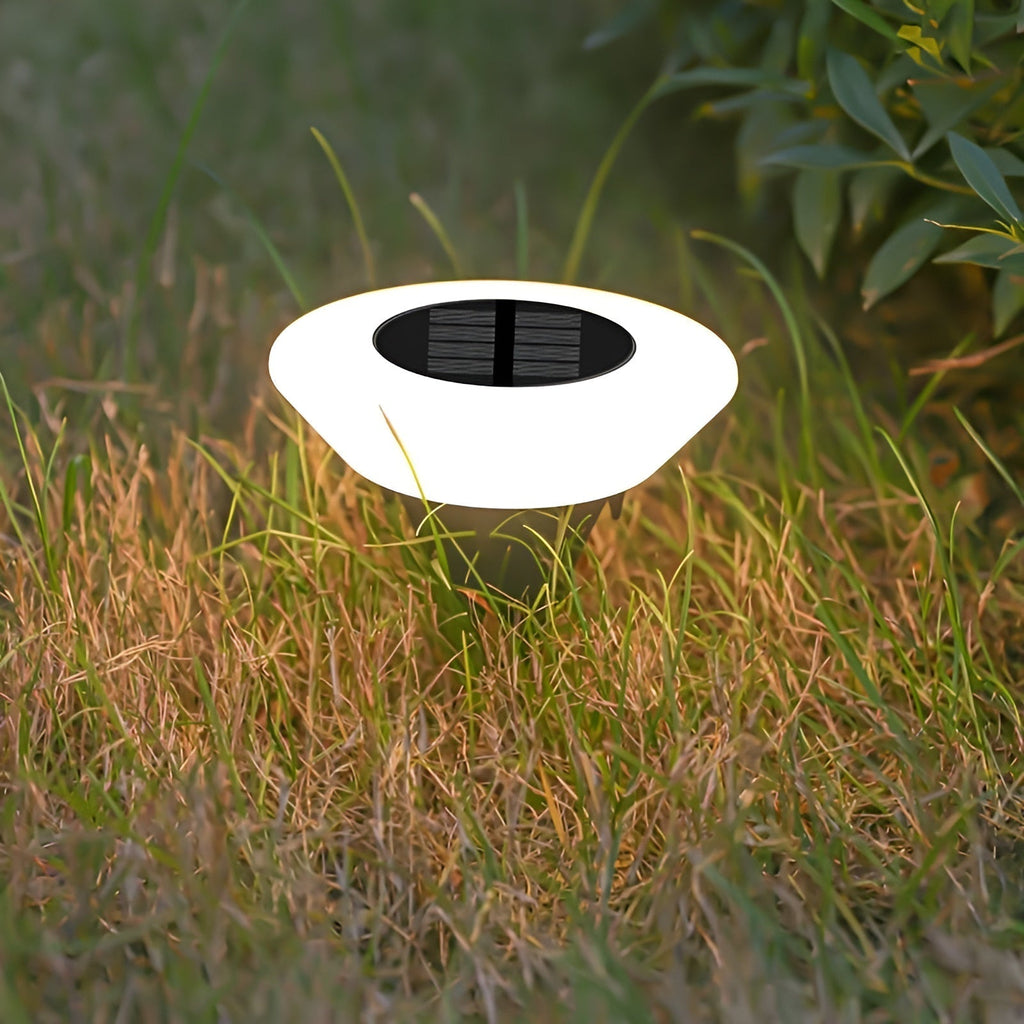 LED solar garden light for outdoor use