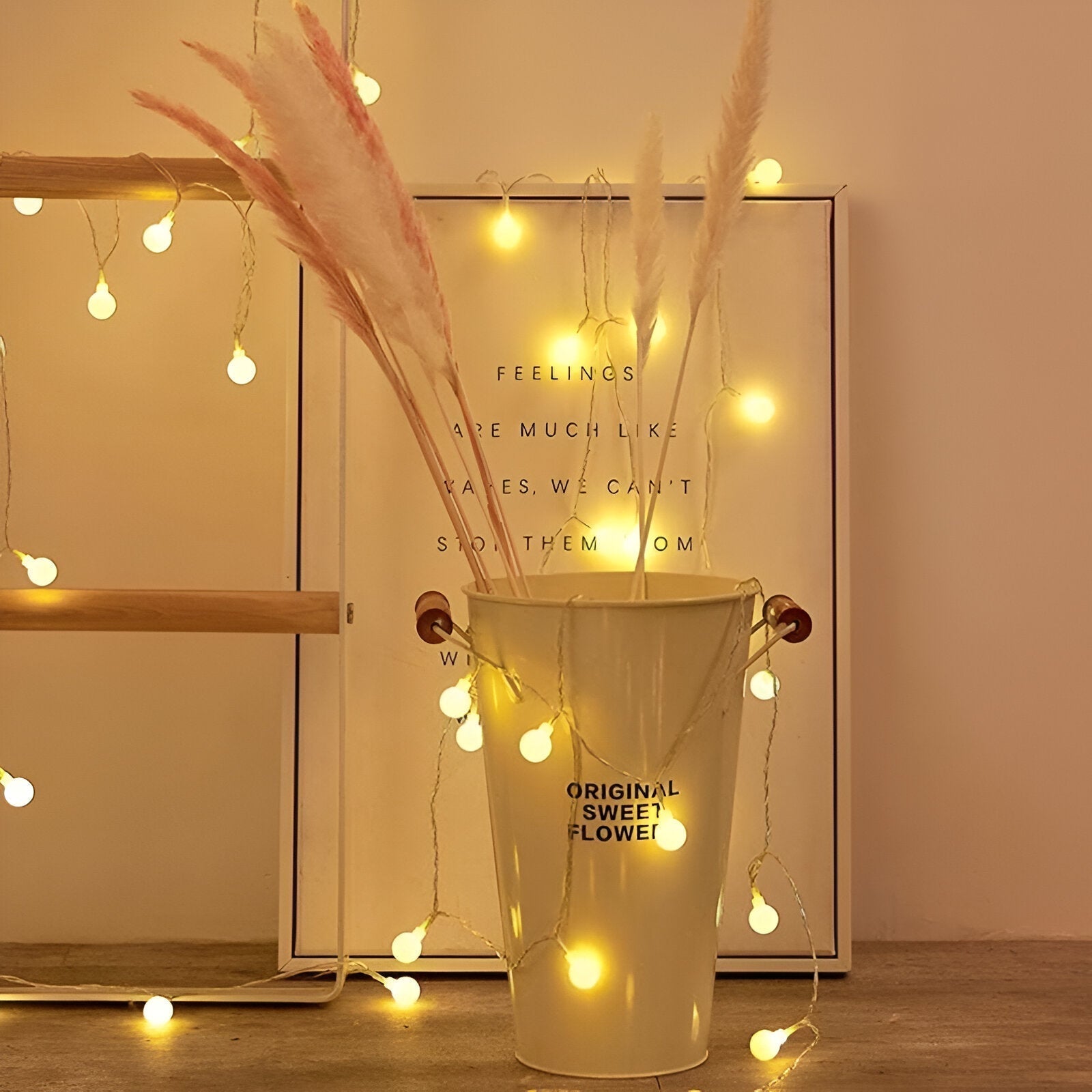 Sparkle String Lights - Decorative Ball, Flower, Star, Snowflake LED String Lights
