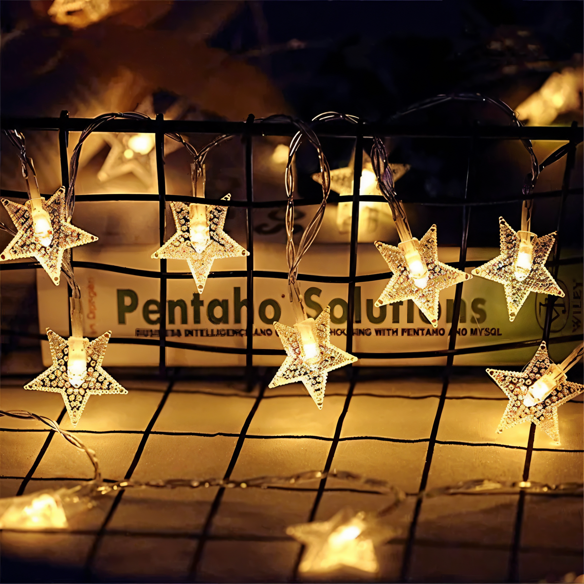Sparkle String Lights - Decorative Ball, Flower, Star, Snowflake LED String Lights