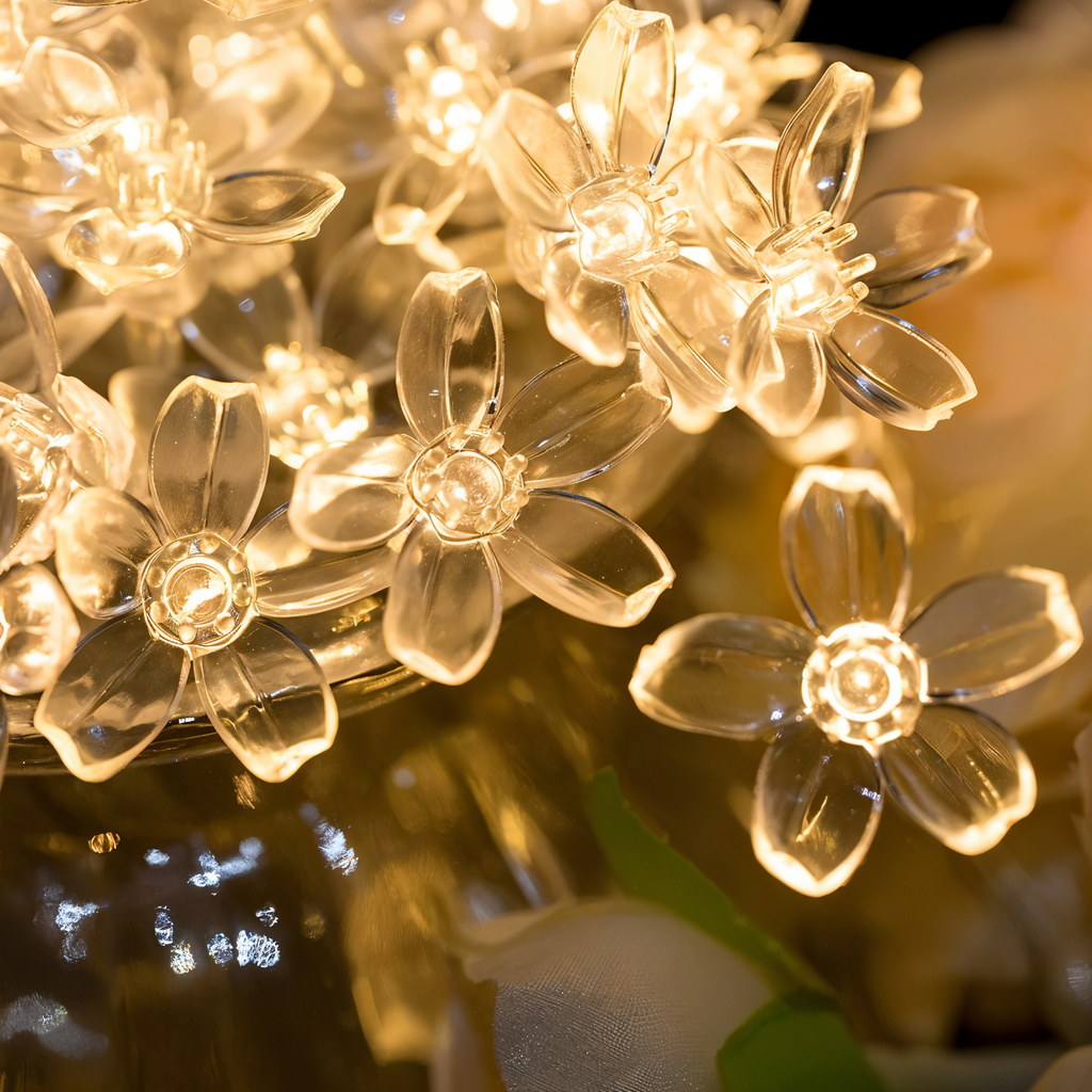 Sparkle String Lights - Decorative Ball, Flower, Star, Snowflake LED String Lights