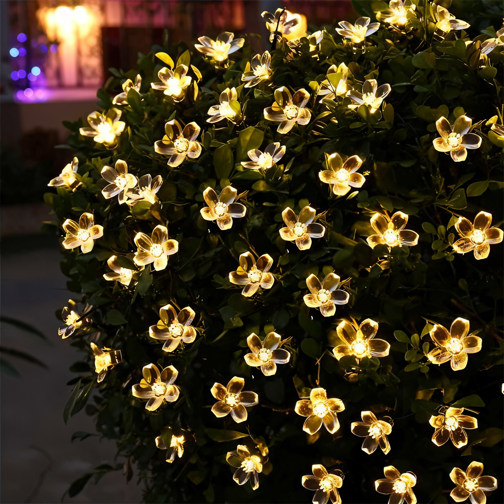 Sparkle String Lights - Decorative Ball, Flower, Star, Snowflake LED String Lights