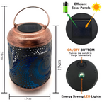 LioraSpira projection lamp Solar garden lamp with spiral projection | Artistic design | Weatherproof | 28x19x13 cm