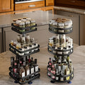 Spice Rack - 360° Rotatable Multi-Functional Shelf for the Kitchen - Organize with Ease!