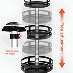 Spice Rack - 360° Rotatable Multi-Functional Shelf for the Kitchen - Organize with Ease!