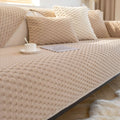 Honeycomb Sofa Cover – Non‑Slip Stain‑Resistant Couch Protector