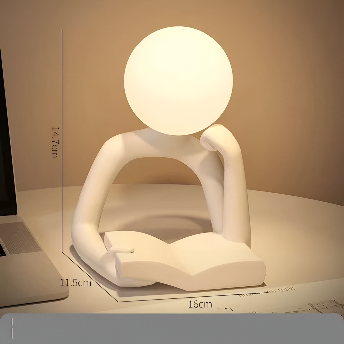 Artistic Book Reader Table Lamp