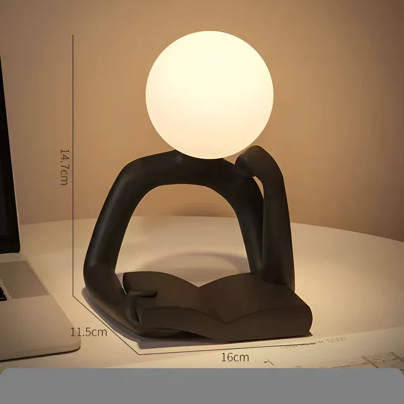 Artistic Book Reader Table Lamp