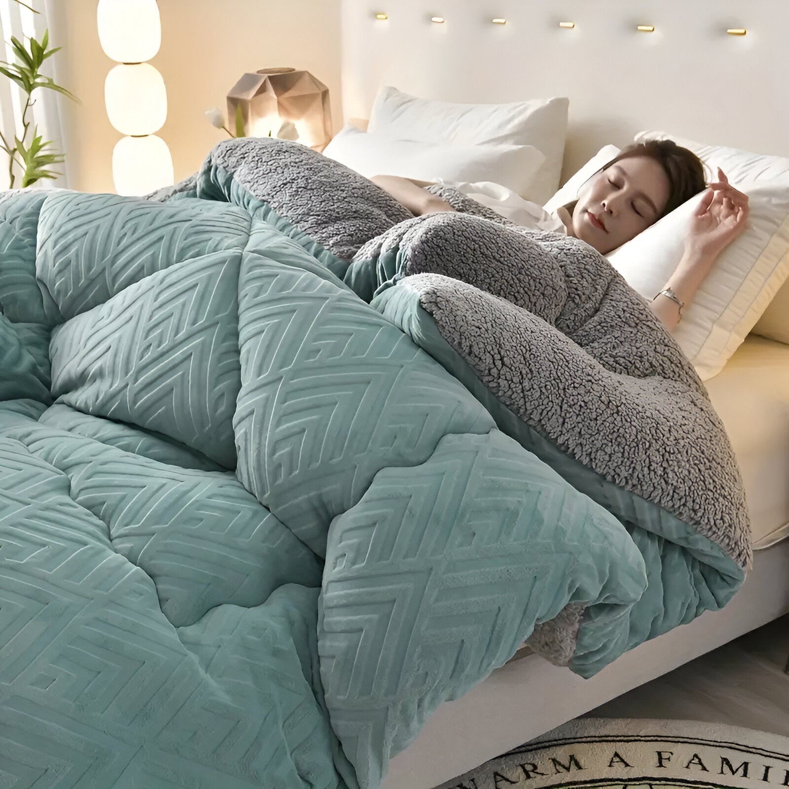 Luxury Four Seasons Duvet Cover with Plush Feel