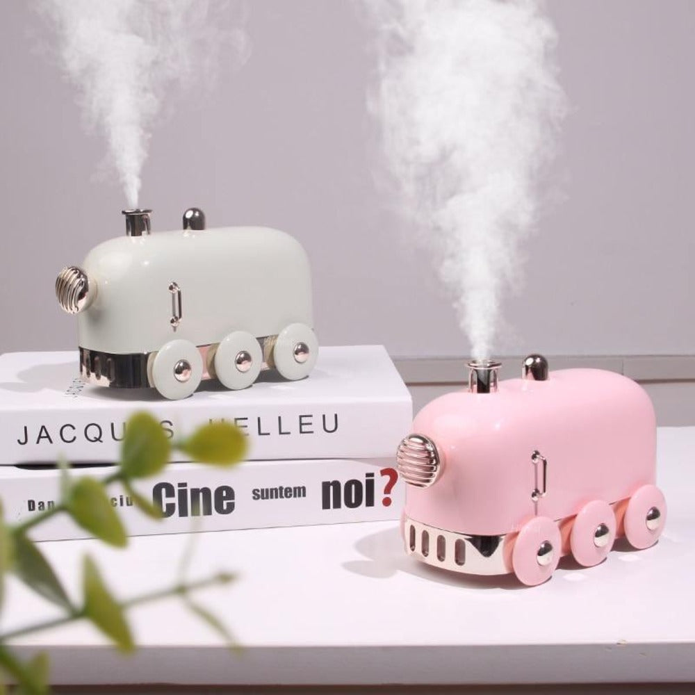 Elegant ultrasonic humidifier and aroma diffuser