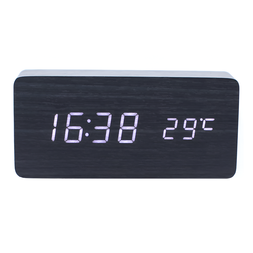 Digital LED Alarm Clock made of Plastic