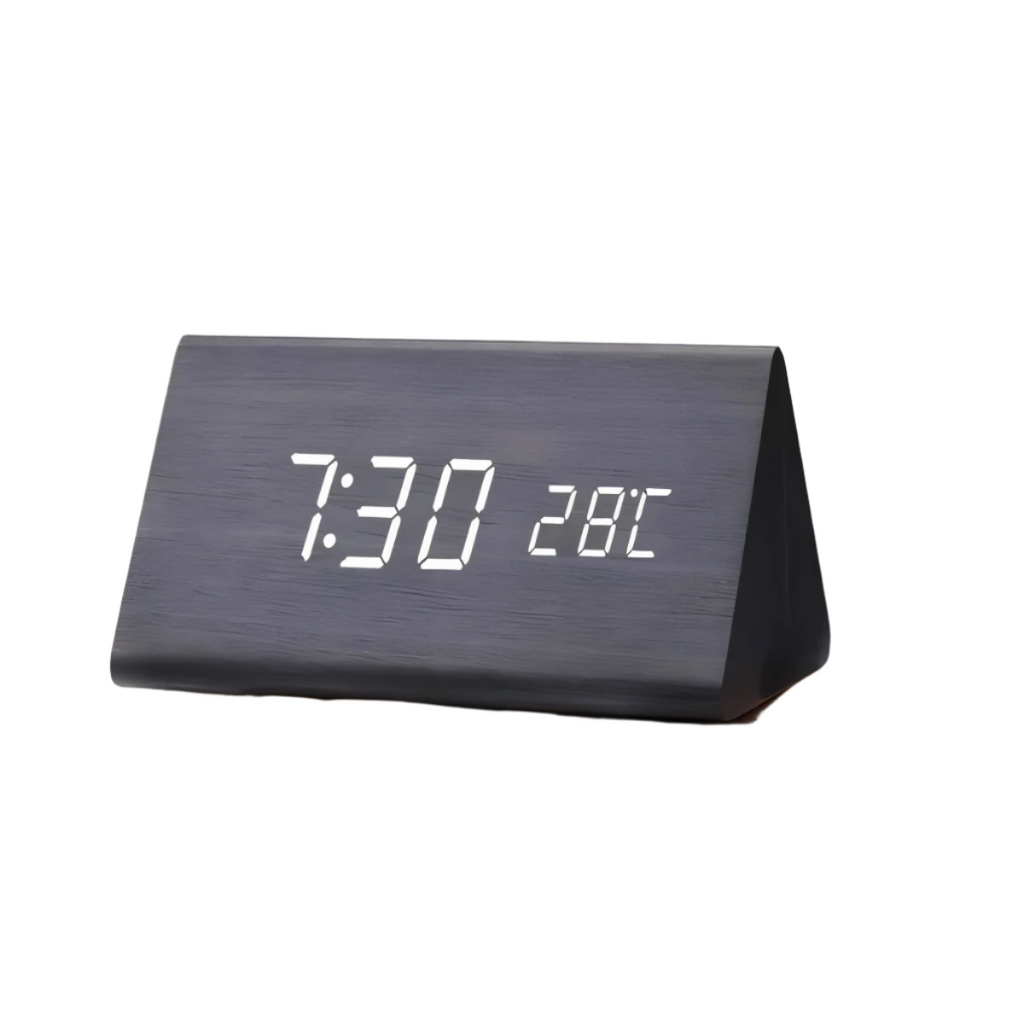 Digital LED Alarm Clock made of Plastic
