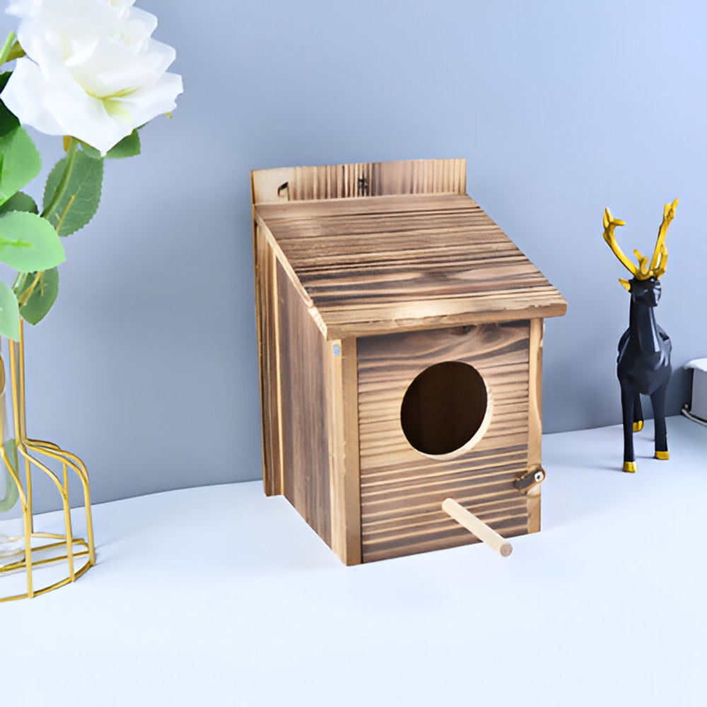 Weather-resistant Wooden Birdhouse