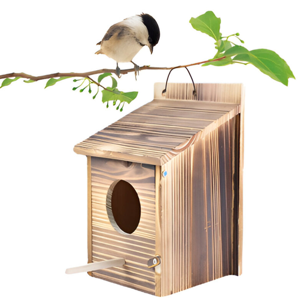 Weather-resistant Wooden Birdhouse