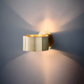 Golden Minimalist Wall Lamp