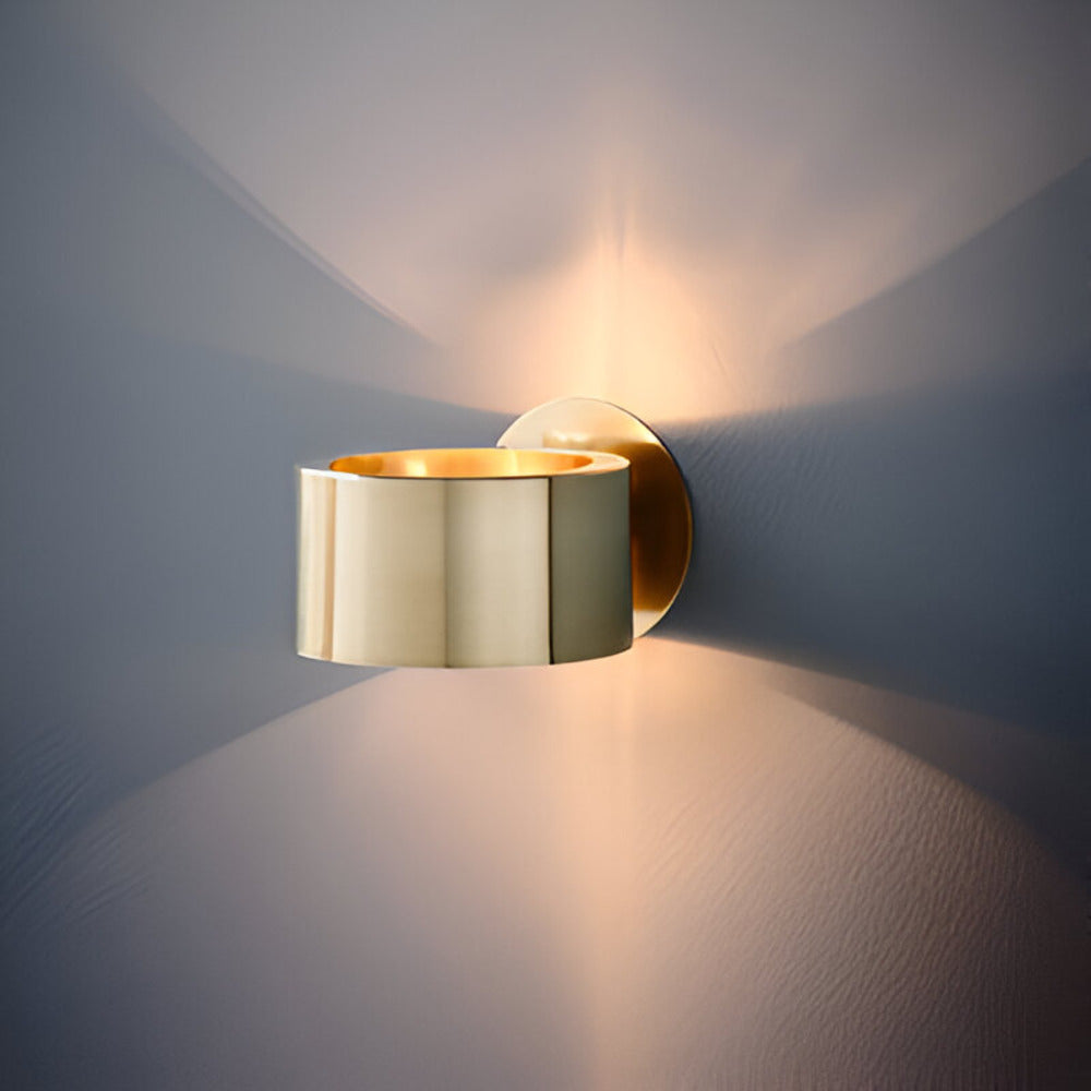 Golden Minimalist Wall Lamp