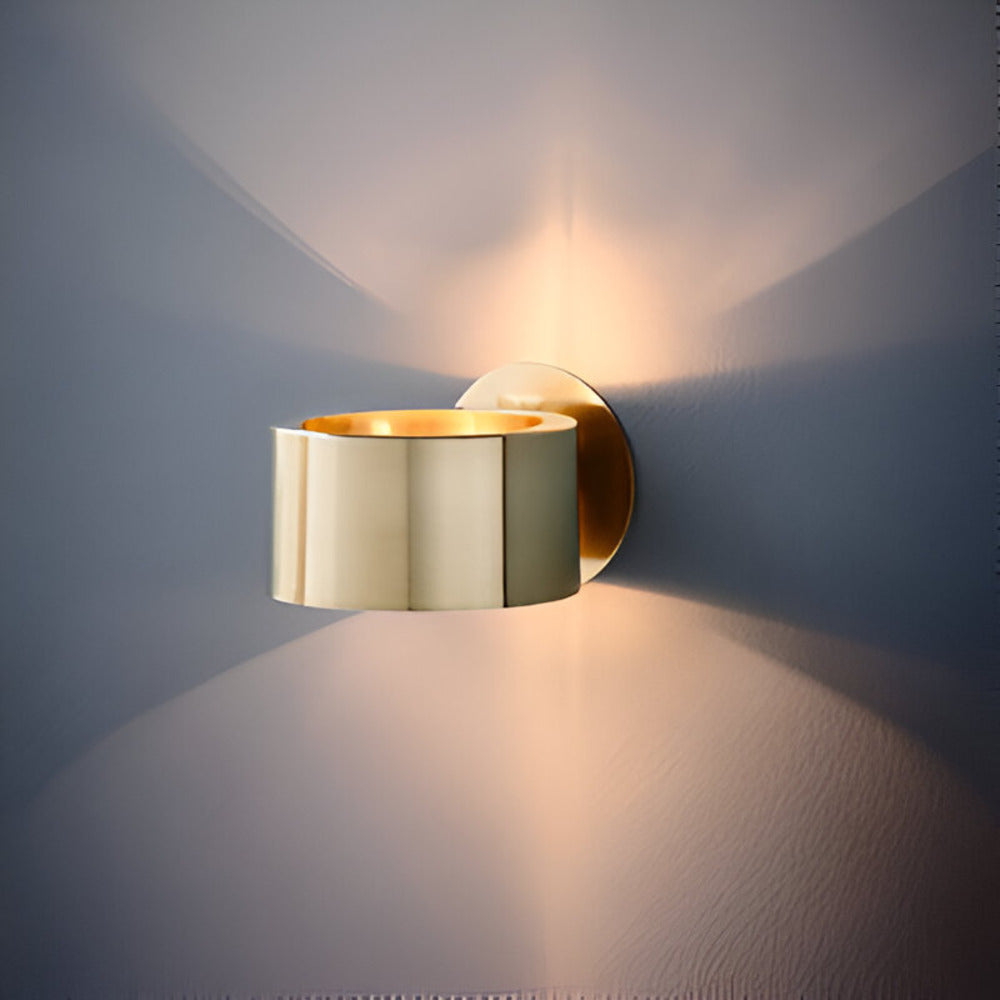 Golden Minimalist Wall Lamp