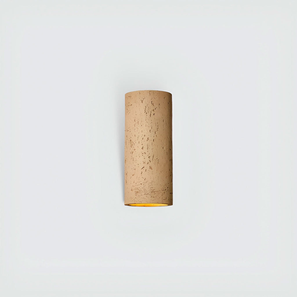 StoneBeam LED Cylinder Wall Light – Indoor/Outdoor