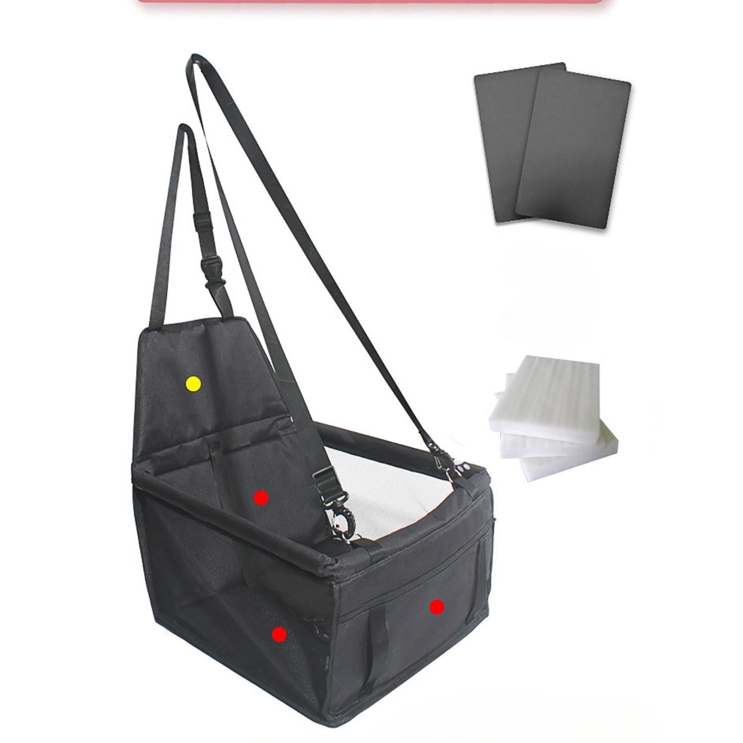AutoPaw Elevated Dog Car Seat – Waterproof, Non-Slip and Safe for On the Go