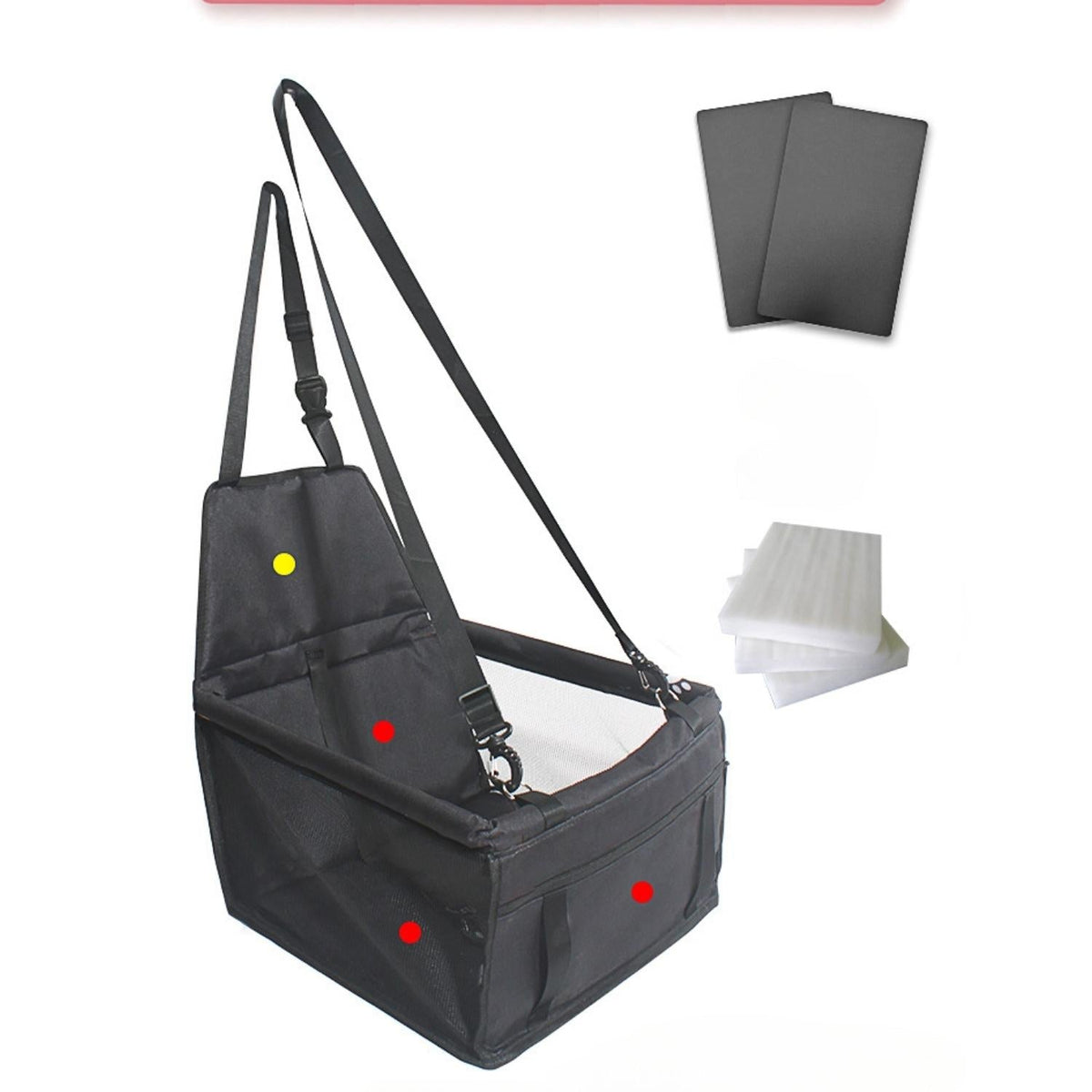 AutoPaw Elevated Dog Seat – Waterproof, Non-slip and Safe for On the Go