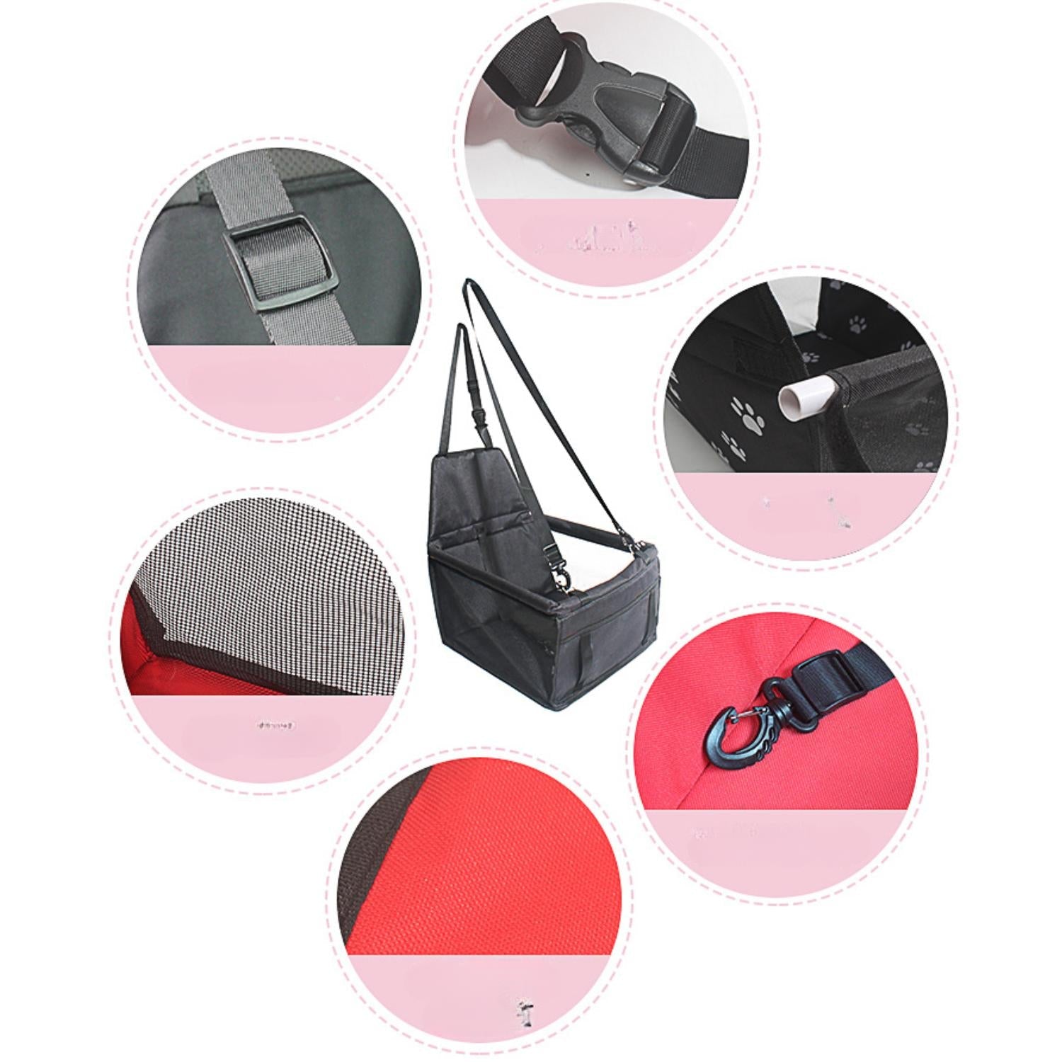 AutoPaw Elevated Dog Seat – Waterproof, Non-slip and Safe for On the Go
