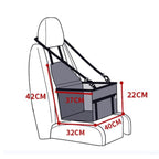 AutoPaw Elevated Dog Seat – Waterproof, Non-slip and Safe for On the Go